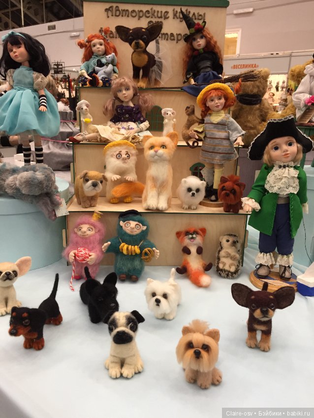15 Международный салон авторских кукол на Тишинке (октябрь 2019)-ч6