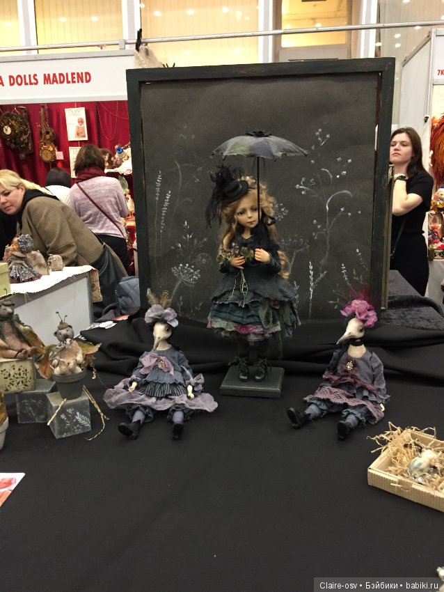 15 Международный салон авторских кукол на Тишинке (октябрь 2019)-ч4