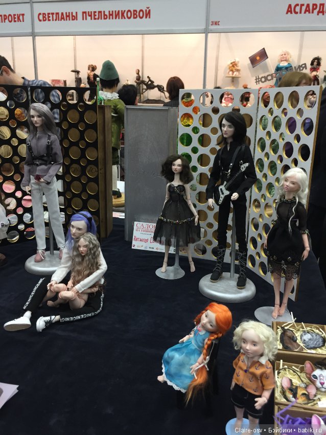 15 Международный салон авторских кукол на Тишинке (октябрь 2019)-ч4