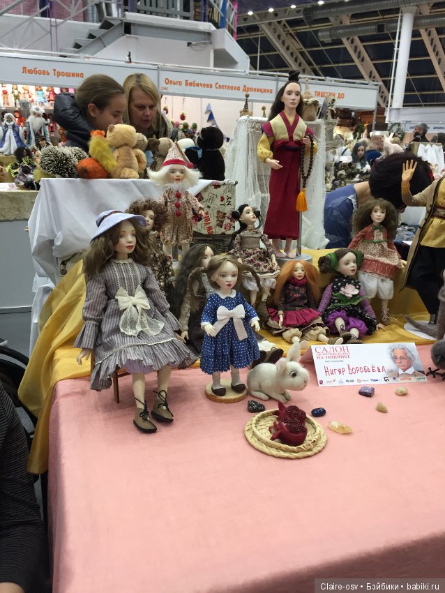 15 Международный салон авторских кукол на Тишинке (октябрь 2019)-ч3