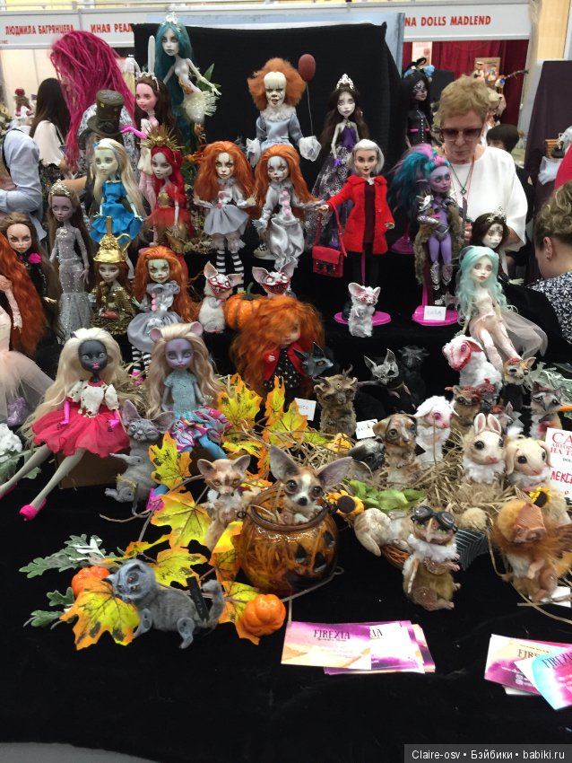 15 Международный салон авторских кукол на Тишинке (октябрь 2019)-ч6 (фото 2)