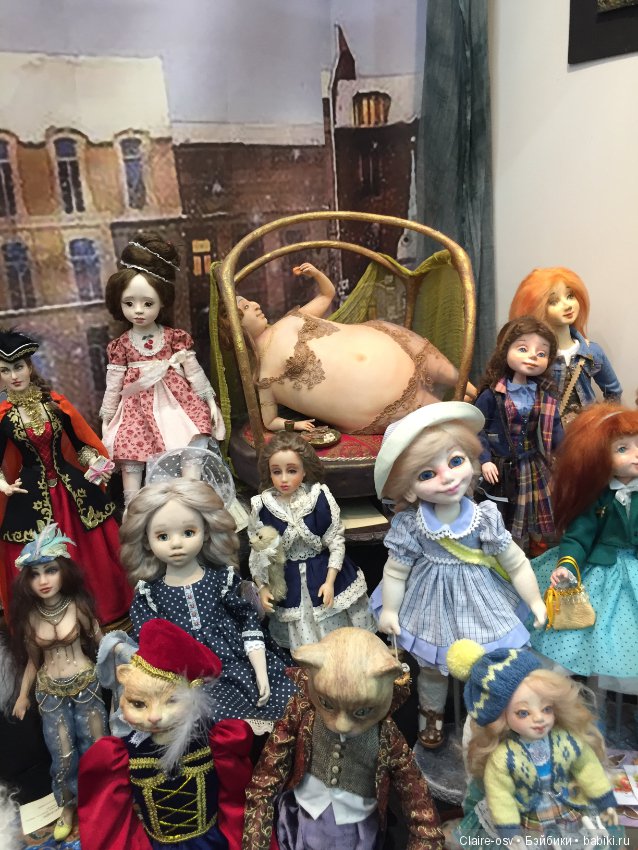 15 Международный салон авторских кукол на Тишинке (октябрь 2019)-ч4 (фото 9)