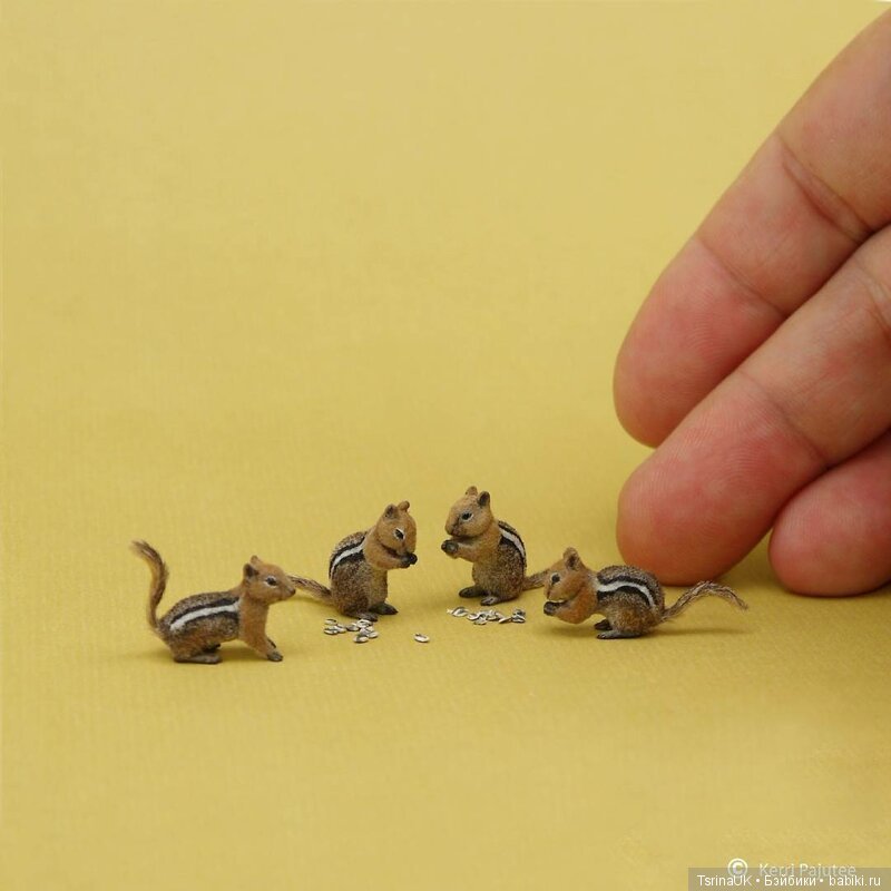 Миниатюрные скульптуры Керри Паюти (фото 2)