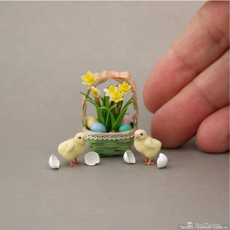 Миниатюрные скульптуры Керри Паюти