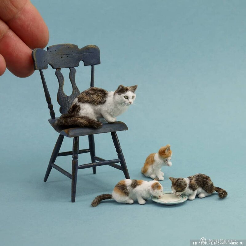 Миниатюрные скульптуры Керри Паюти