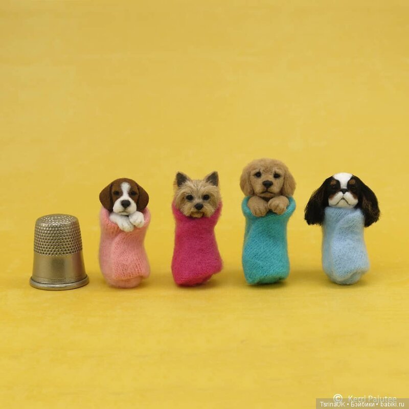 Миниатюрные скульптуры Керри Паюти