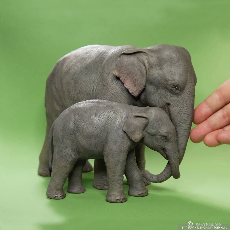 Миниатюрные скульптуры Керри Паюти