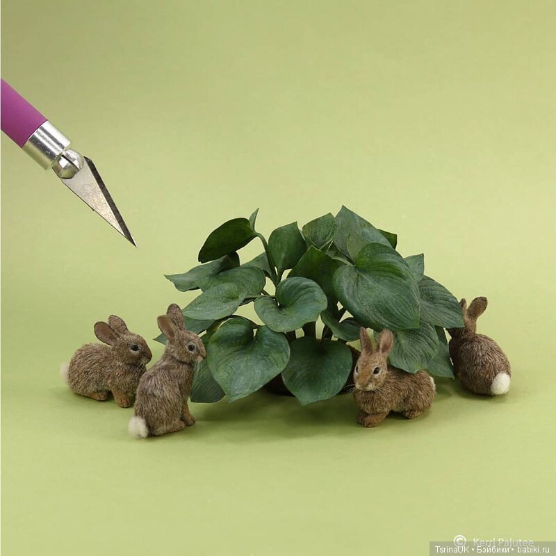 Миниатюрные скульптуры Керри Паюти