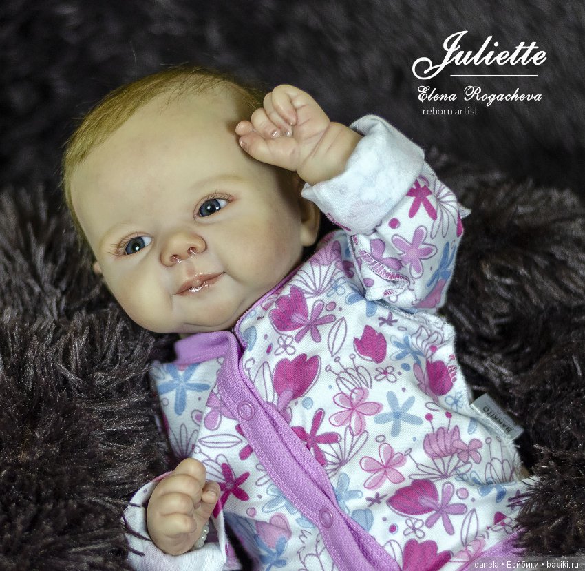 Кукла реборн Джульетта (Juliette by Sandy Faber) (фото 10)