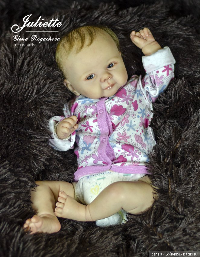 Кукла реборн Джульетта (Juliette by Sandy Faber) (фото 7)