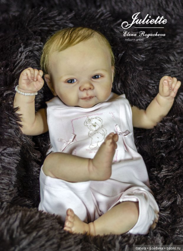 Кукла реборн Джульетта (Juliette by Sandy Faber) (фото 5)