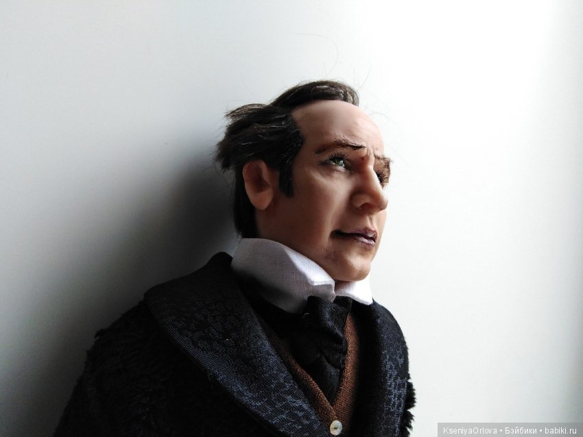 В процессе работы — Авторские портретные куклы по фото: галерея работ (фото 4)