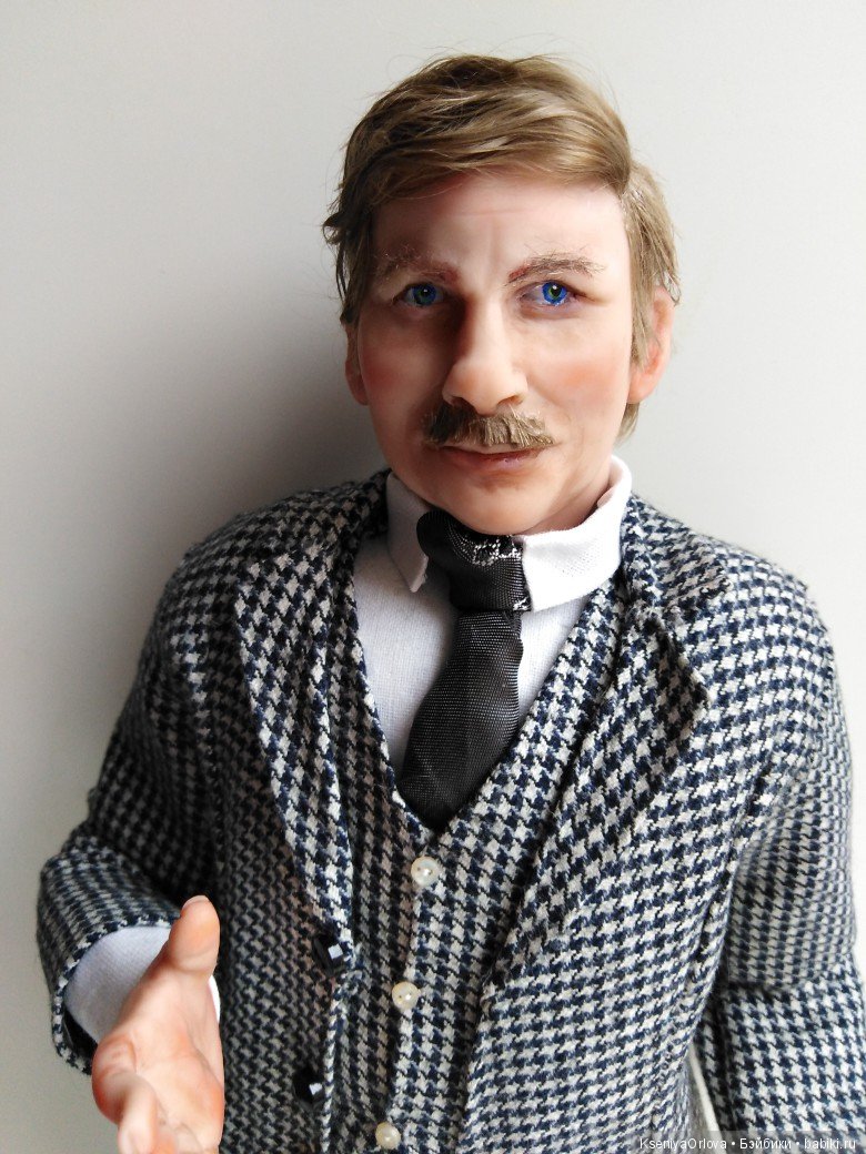 В процессе работы — Авторские портретные куклы по фото: галерея работ (фото 5)