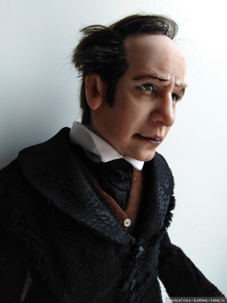 В процессе работы — Авторские портретные куклы по фото: галерея работ (фото 2)