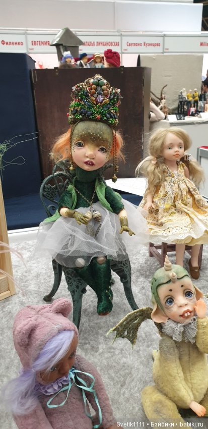 Международный Салон Авторских Кукол на Тишинке часть 1