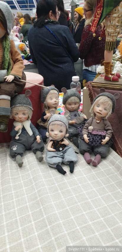 Международный Салон Авторских Кукол на Тишинке часть 1