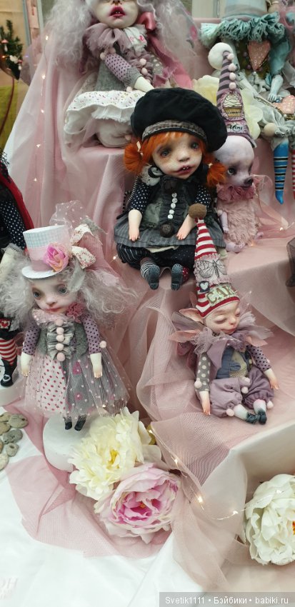 Международный Салон Авторских Кукол на Тишинке часть 1