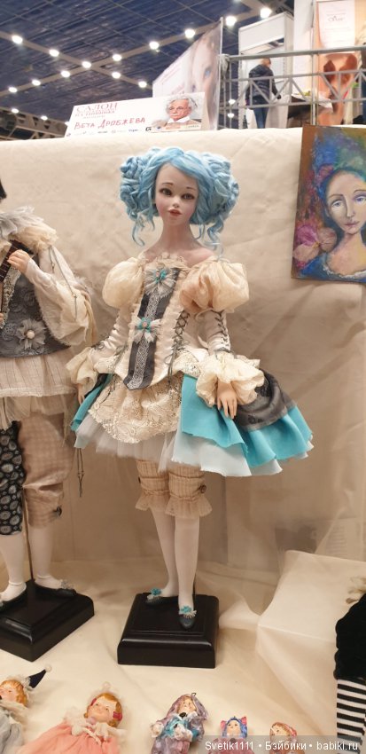 Международный Салон Авторских Кукол на Тишинке часть 1