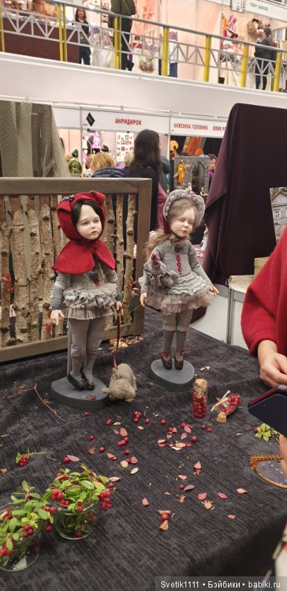 Международный Салон Авторских Кукол на Тишинке часть 1