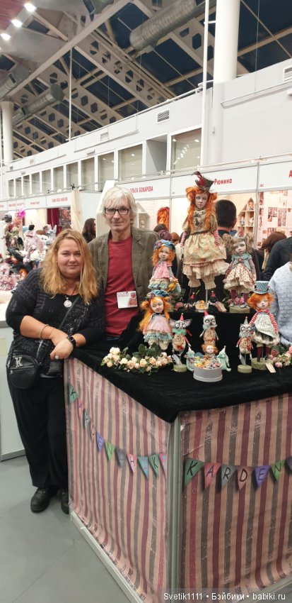 Международный Салон Авторских Кукол на Тишинке часть 1