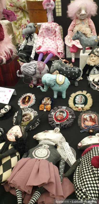Международный Салон Авторских Кукол на Тишинке часть 1