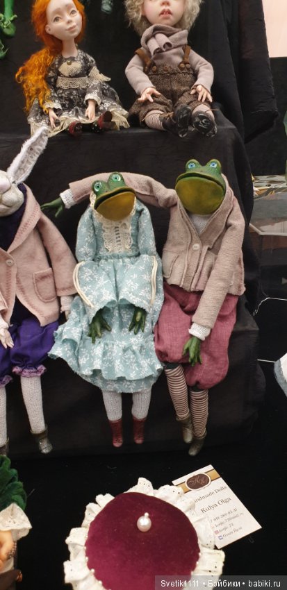 Международный Салон Авторских Кукол на Тишинке часть 1