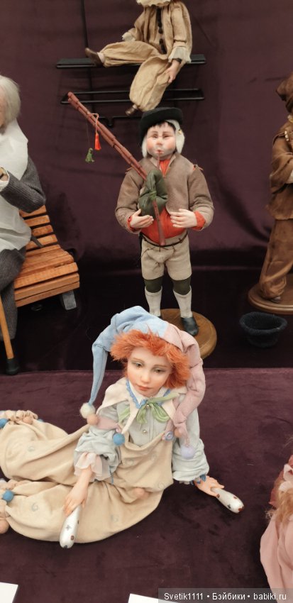 Международный Салон Авторских Кукол на Тишинке часть 1