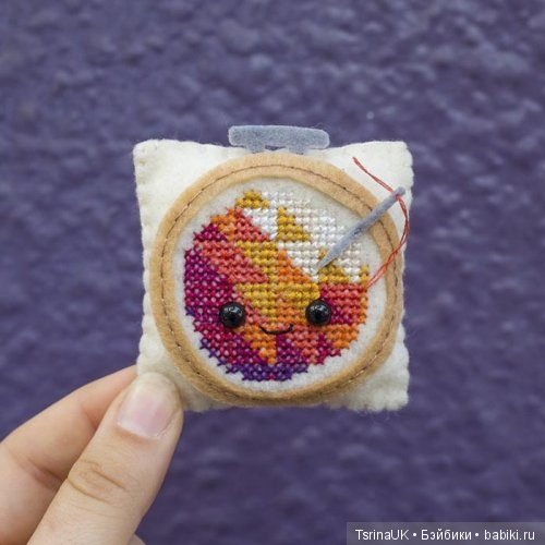 Зверьки из войлочных подушечек от Бекки Марграф (фото 9)