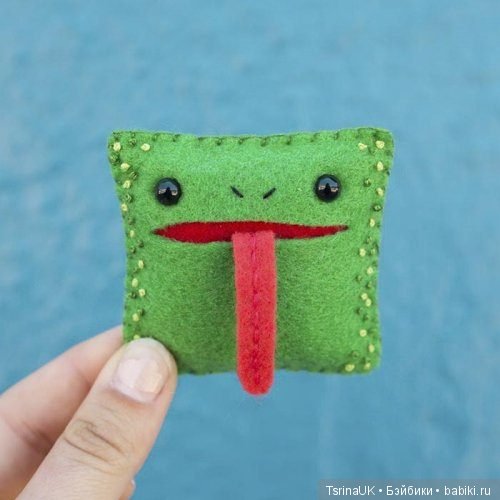 Зверьки из войлочных подушечек от Бекки Марграф (фото 8)
