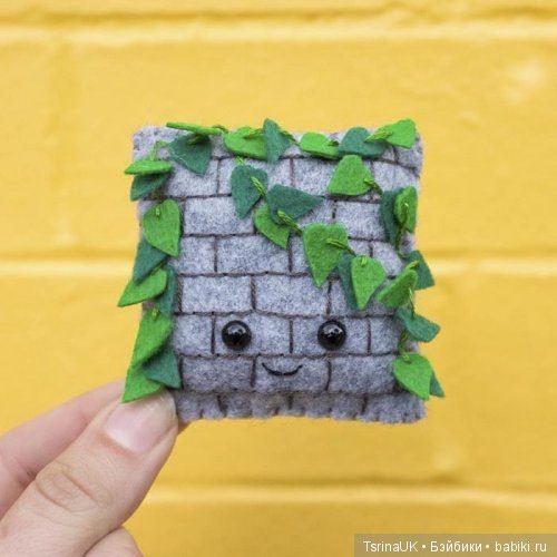 Зверьки из войлочных подушечек от Бекки Марграф