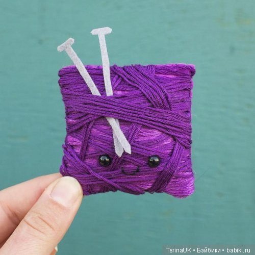 Зверьки из войлочных подушечек от Бекки Марграф