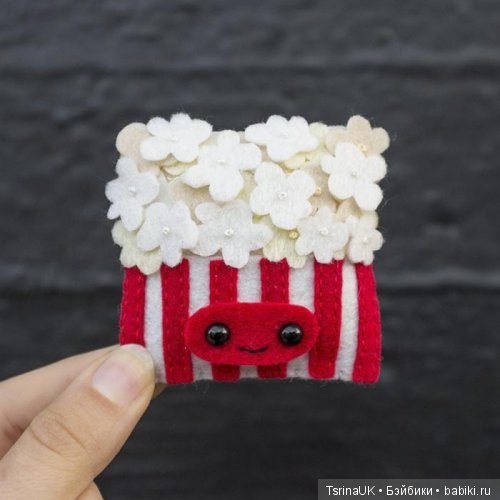 Зверьки из войлочных подушечек от Бекки Марграф