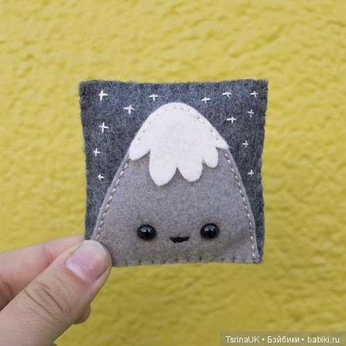 Зверьки из войлочных подушечек от Бекки Марграф