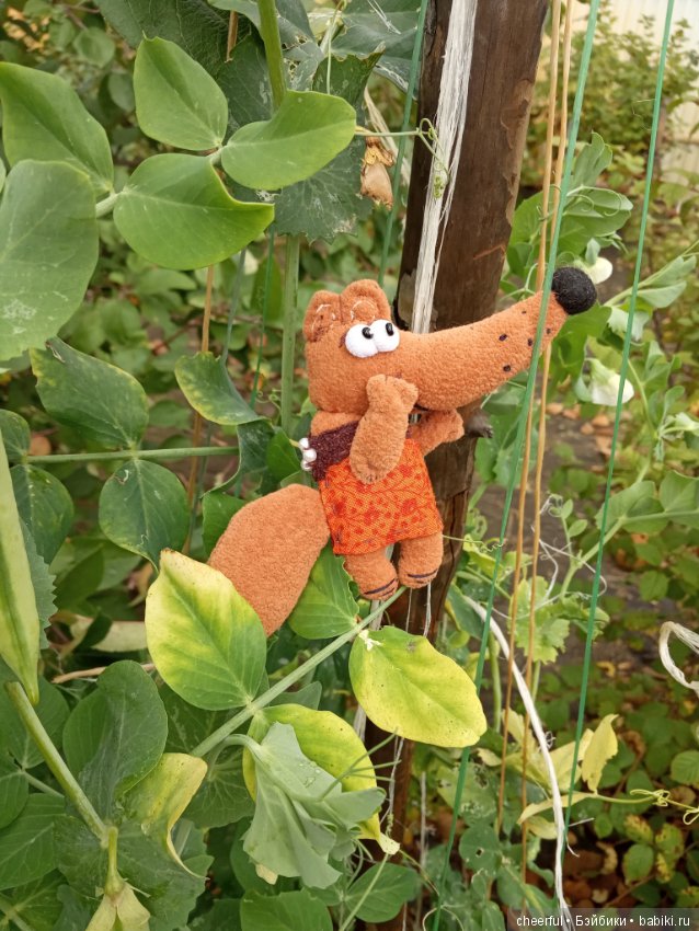 Вспомним лето — Текстильные игрушки и примитивы: кофейные (фото 6)