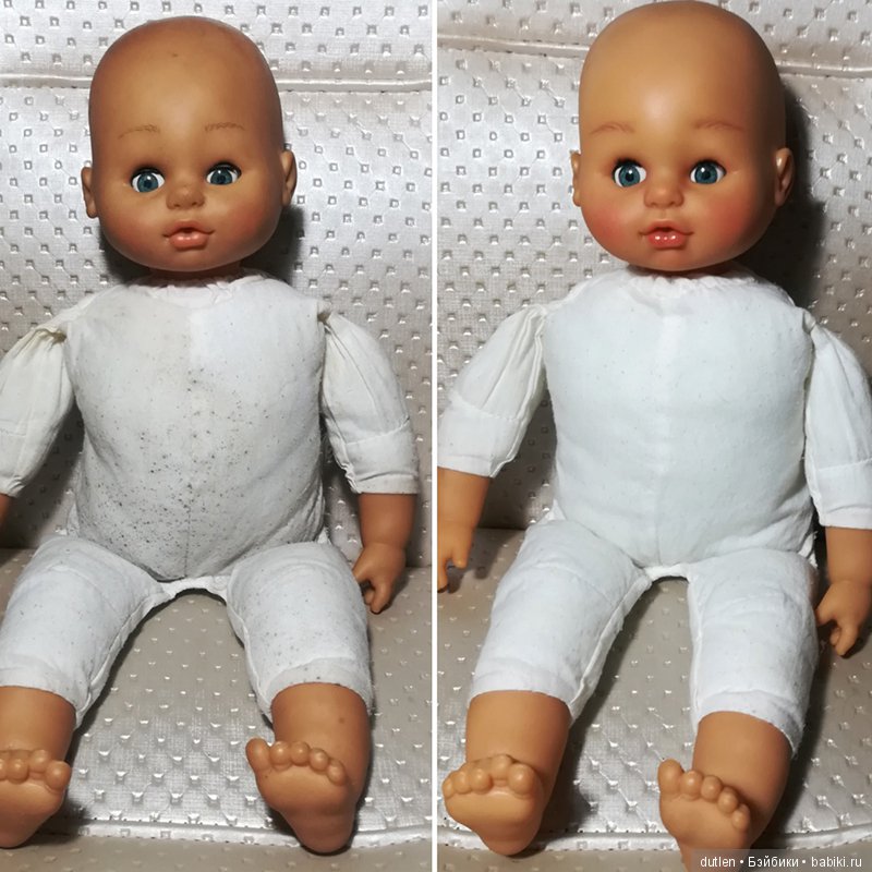 Обновление пупса — Реставрация и преображение кукол: ремонт (фото 2)