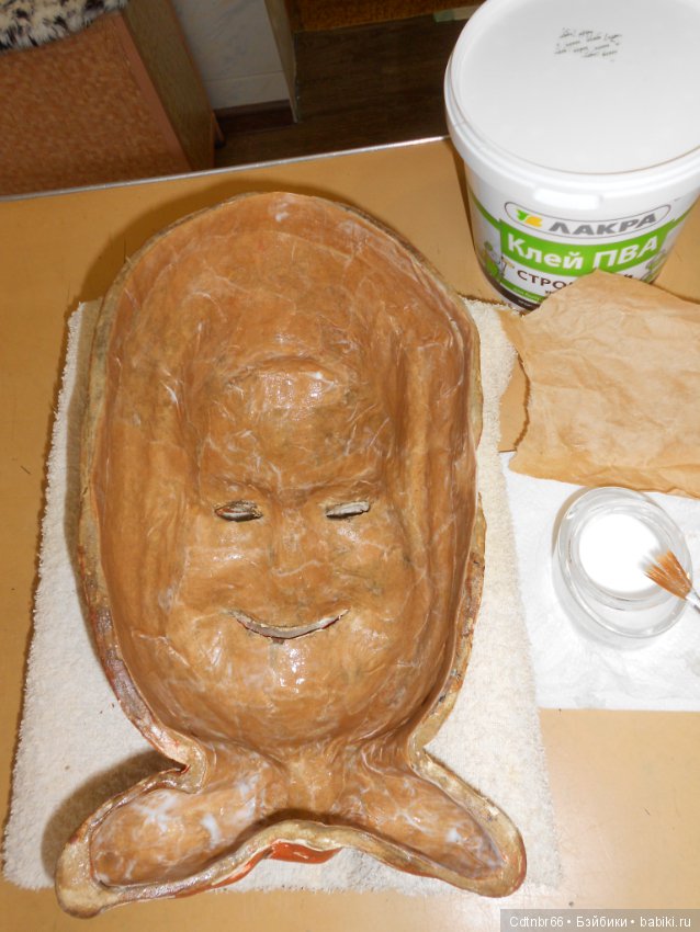 Часть 1. Старинные маски. МК от Светлой. Восстановление