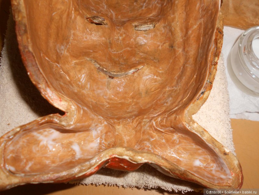 Часть 1. Старинные маски. МК от Светлой. Восстановление