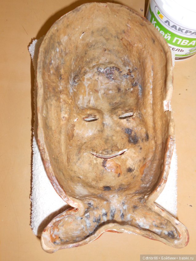 Часть 1. Старинные маски. МК от Светлой. Восстановление