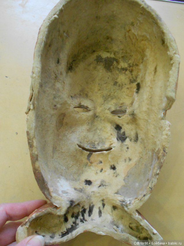 Часть 1. Старинные маски. МК от Светлой. Восстановление (фото 10)