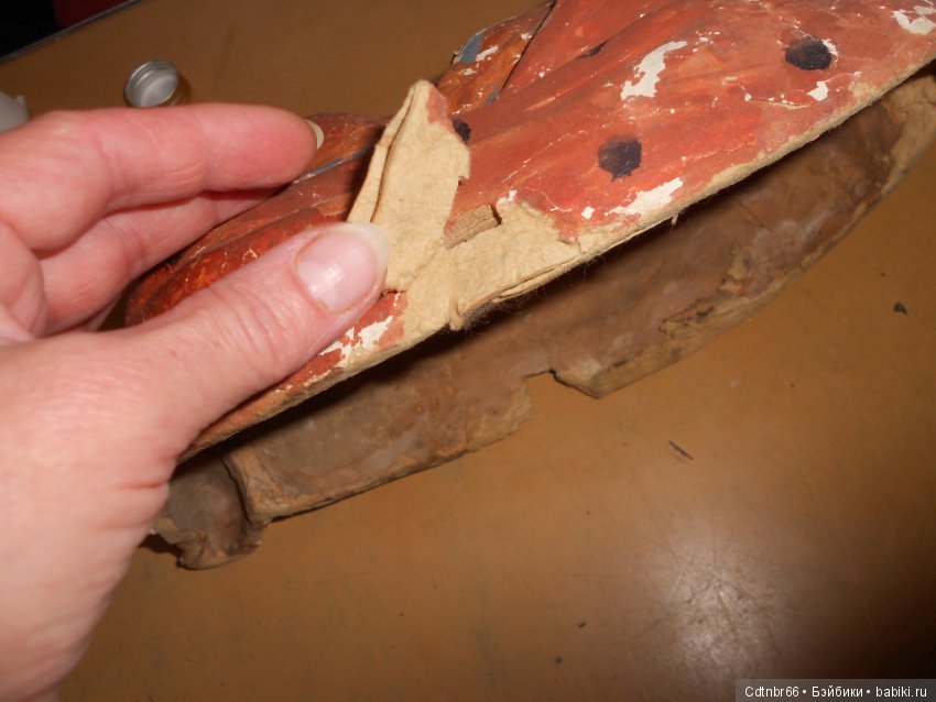 Часть 1. Старинные маски. МК от Светлой. Восстановление (фото 4)