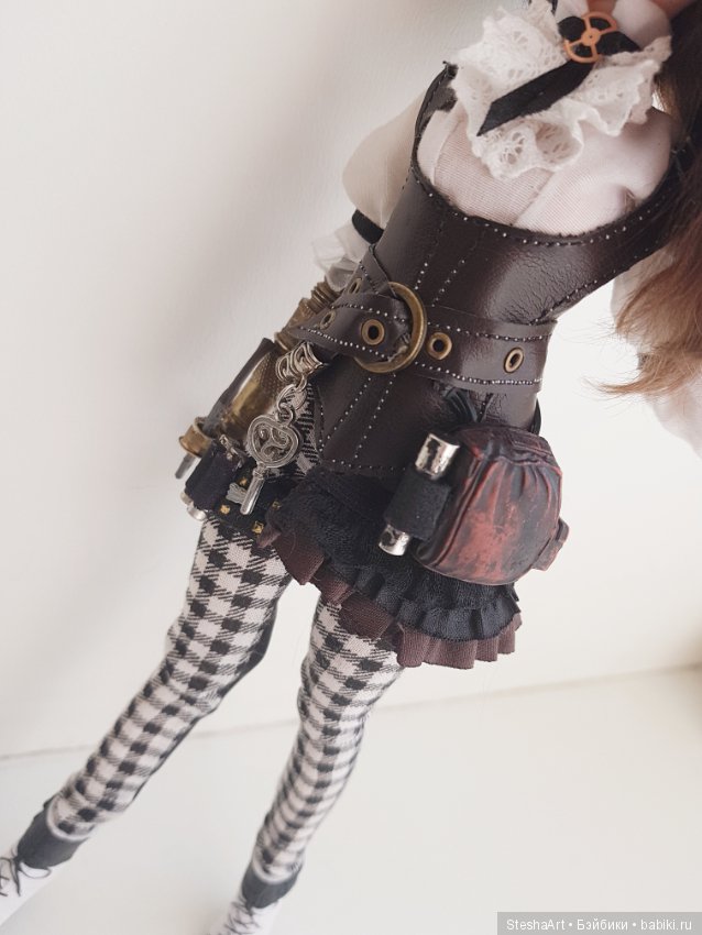 Моя версия терминатора или опять фантазии на тему стимпанка. ООАК (фото 9)