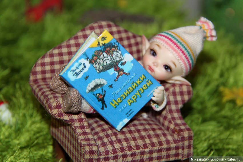 Книжный мир — Кукольная миниатюра своими руками: еда