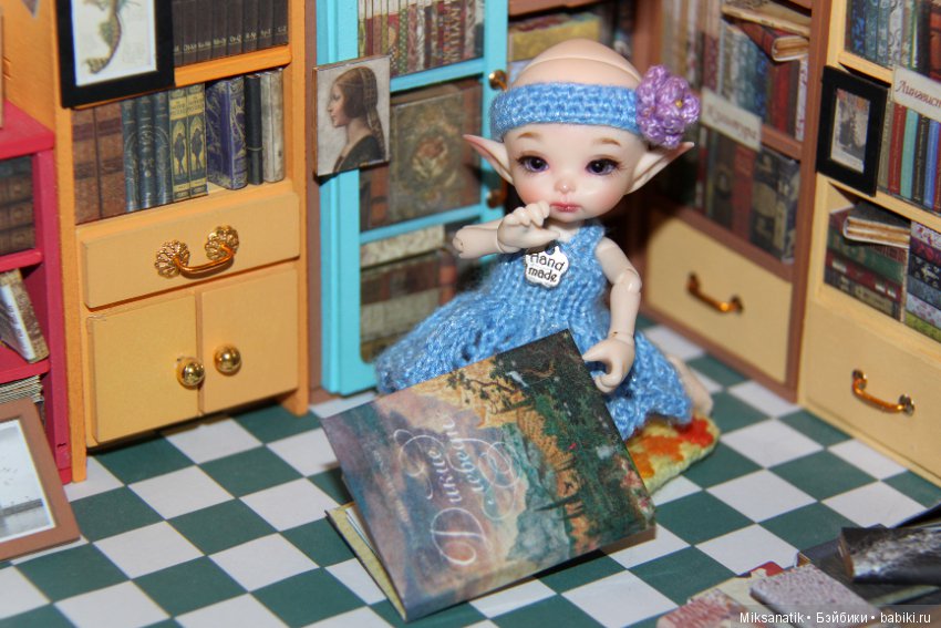 Книжный мир — Кукольная миниатюра своими руками: еда (фото 6)