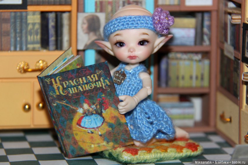 Книжный мир — Кукольная миниатюра своими руками: еда (фото 7)