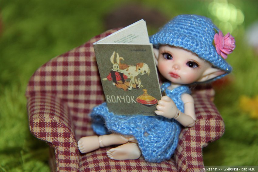 Книжный мир — Кукольная миниатюра своими руками: еда