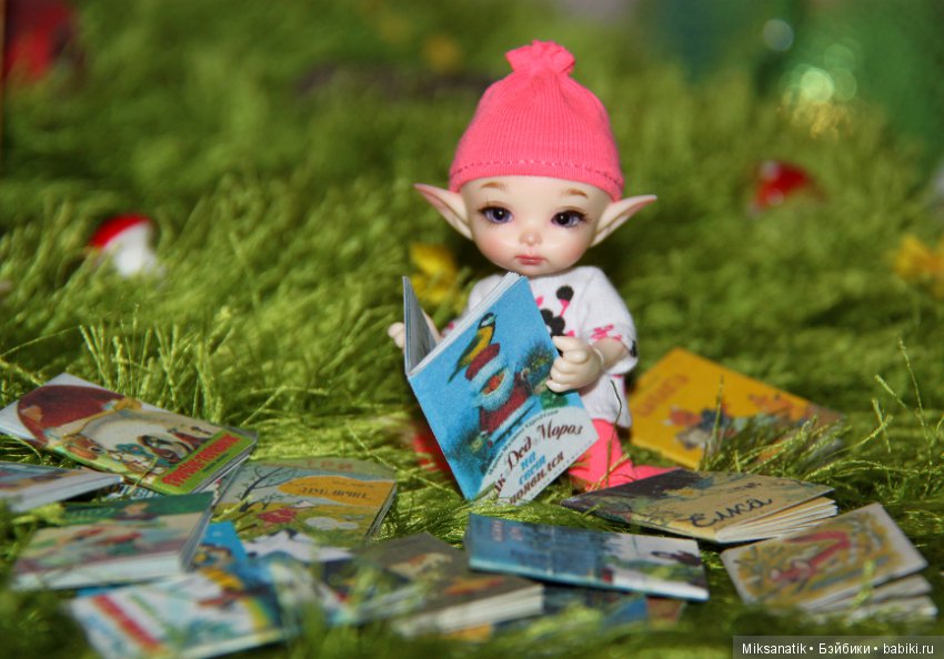 Книжный мир — Кукольная миниатюра своими руками: еда