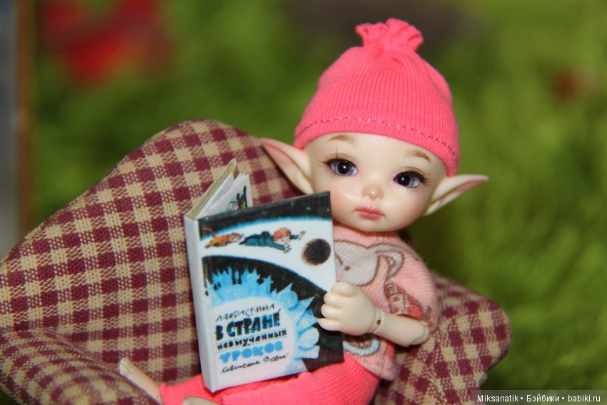 Книжный мир — Кукольная миниатюра своими руками: еда