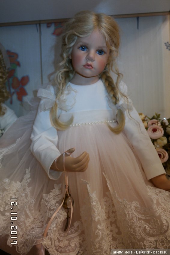 Прекрасная живая Бамбина — Куклы Hildegard Gunzel (Гюнцель) из винила: Gotz (фото 8)
