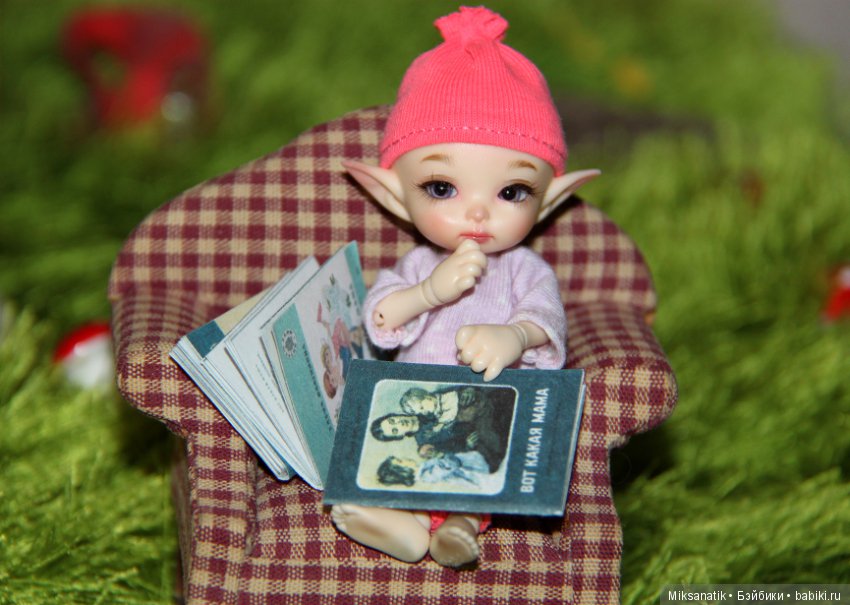 Книжный мир — Кукольная миниатюра своими руками: еда