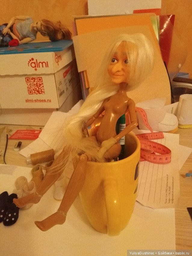 Моя Баба Галамартовна — Перепрошивка волос и восстановление париков: МК (фото 6)